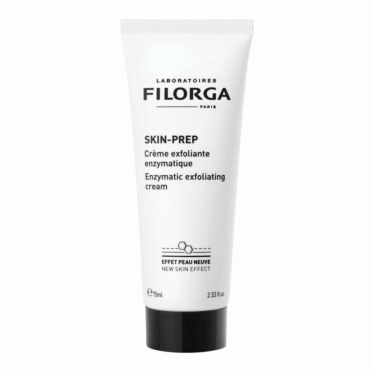 Facial Exfoliator Filorga SKIN-PREP 75 ml til kvinder produkt emballage