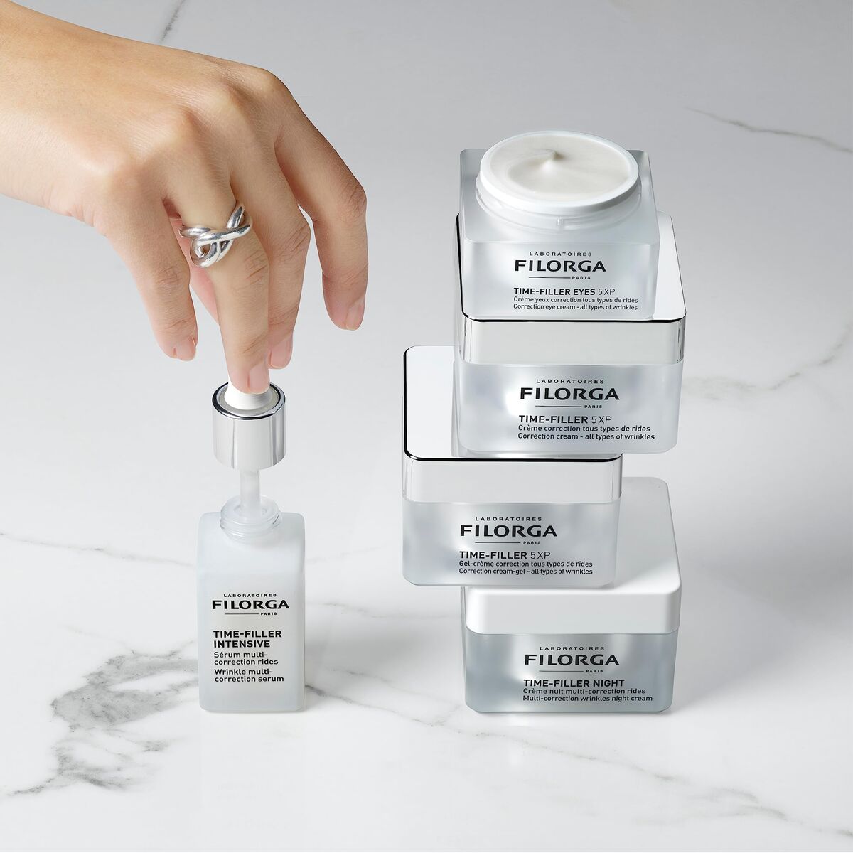 Ansigtscreme Filorga TIME-FILLER 50 ml til kvinder hudpleje emballage