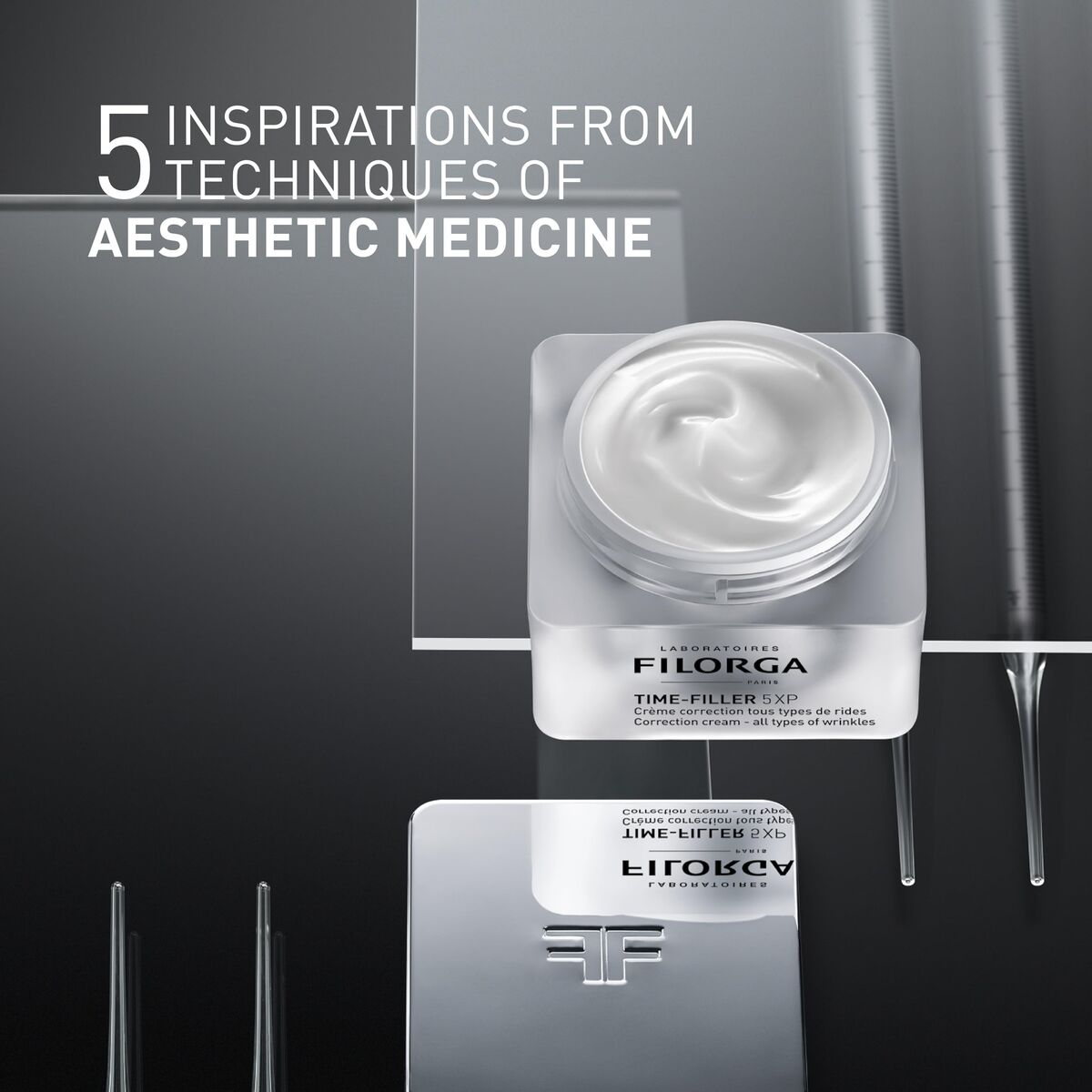Ansigtscreme Filorga TIME-FILLER 50 ml til kvinder hudpleje emballage