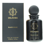 Delroba, Black Musk, Eau De Parfum, For Men, 100 ml
