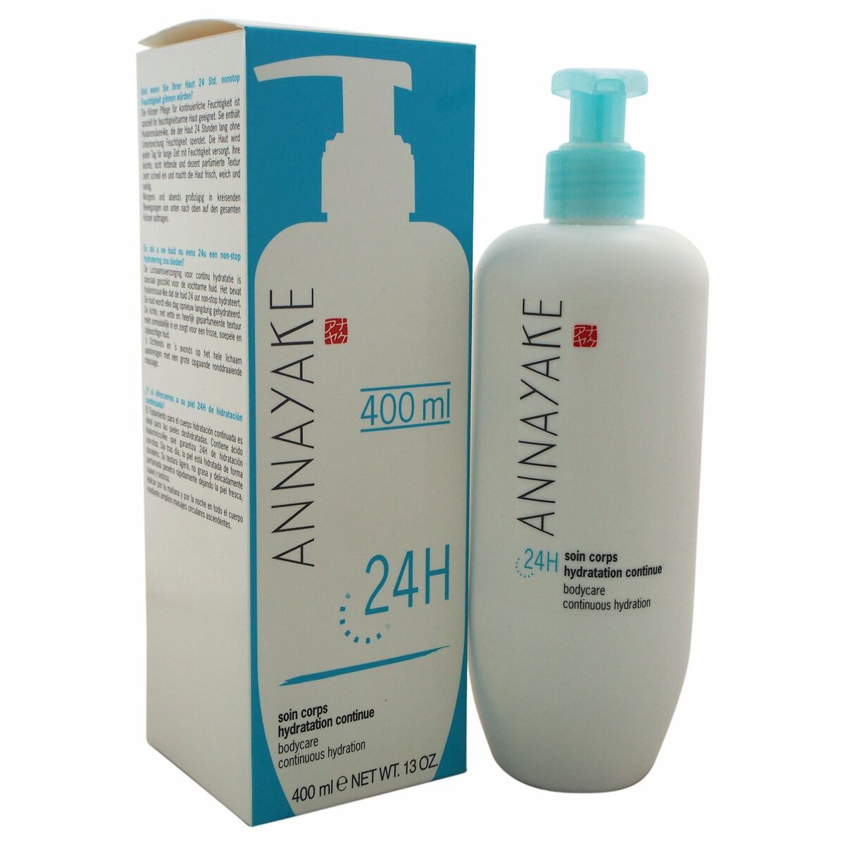 Moisturizing Body Cream Annayake 24H 400 ml til kvinder hudpleje emballage