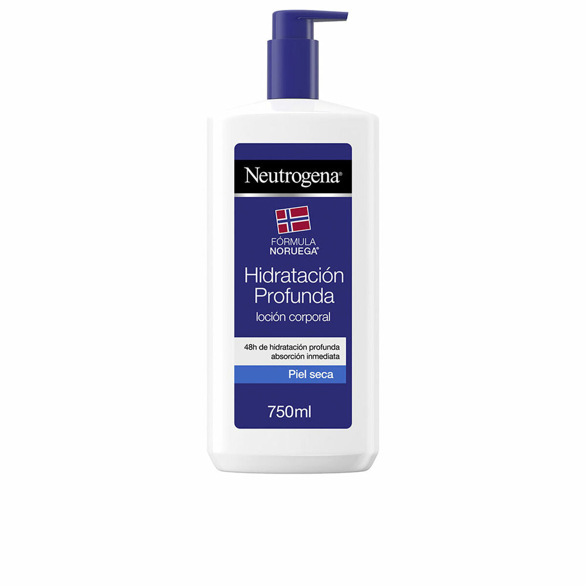 Hydrating Body Lotion Neutrogena Hidratacion Profunda 750 ml 48 timers hudplejeemballage