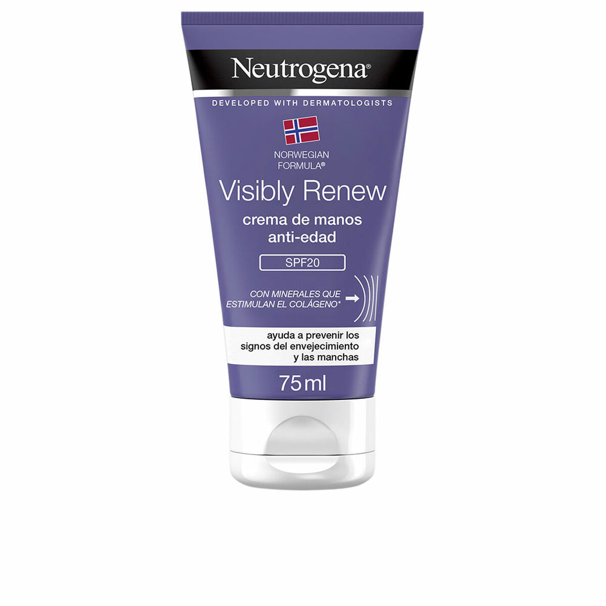 Håndcreme Neutrogena Crema De Manos Visibly Renew 75 ml hudplejeemballage