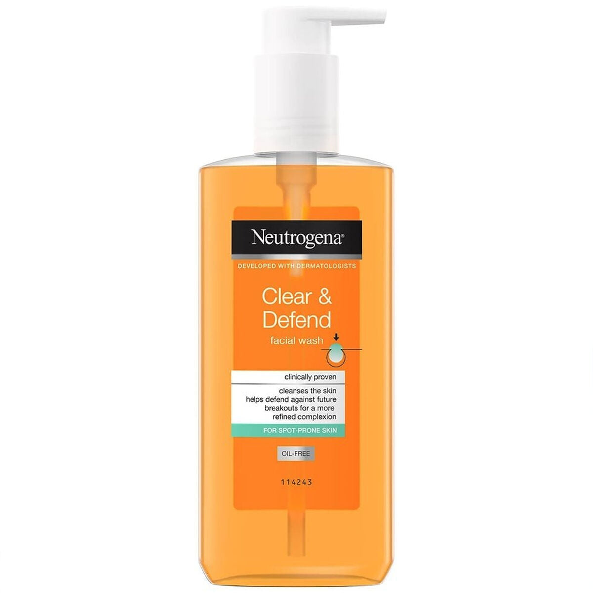 Ansigtsrensegel Neutrogena GRANITOS PERSISTENTES 200 ml hudplejeemballage