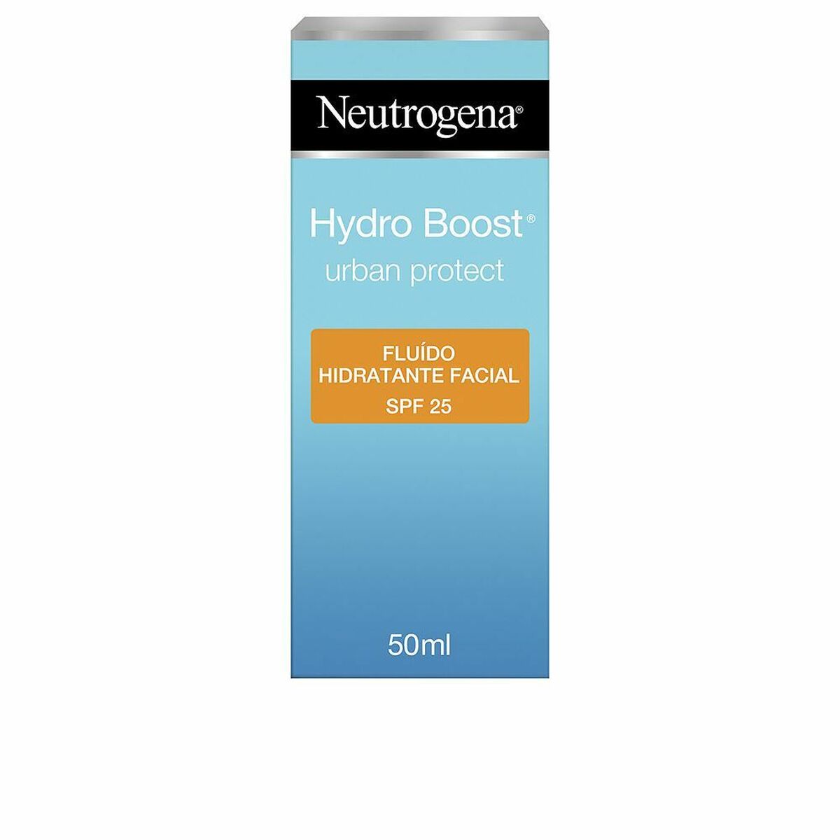 Fugtgivende ansigtspleje Neutrogena Hydro Boost 50 ml Spf 25 produktemballage