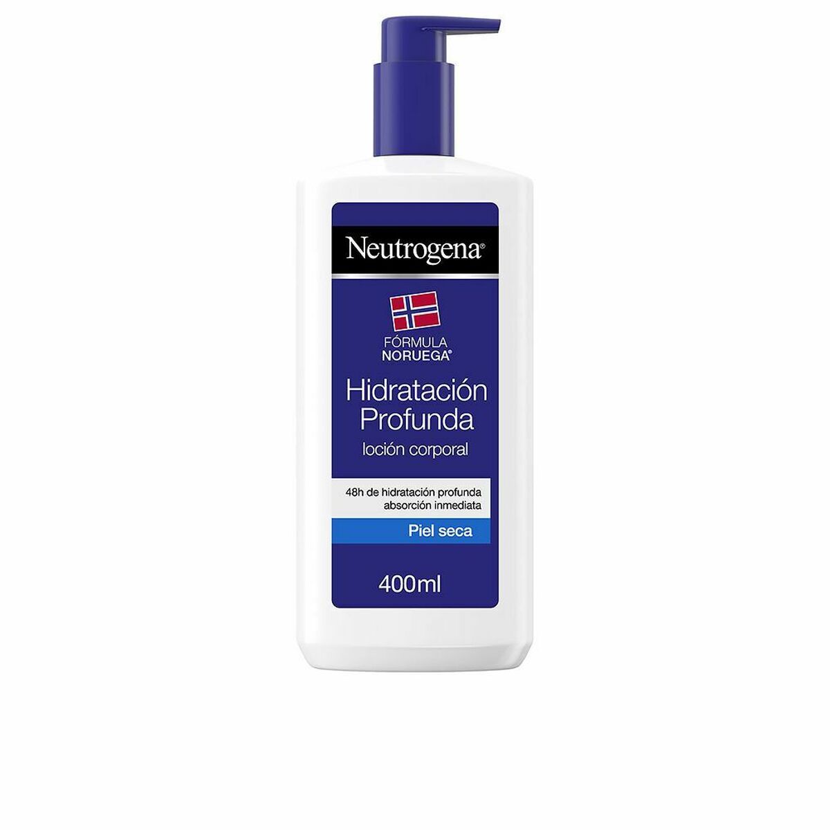 Hydrating Body Lotion Neutrogena Hidratación Profunda 400 ml tør hud øjeblikkelig Absorption hudplejeemballage