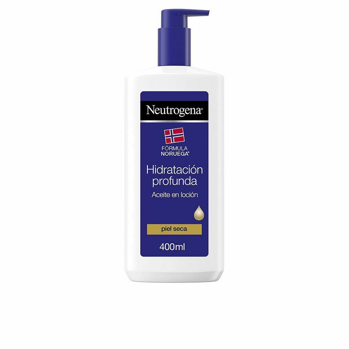 Hydrating Body Lotion Neutrogena Hidratación Profunda 400 ml Dry Skin Oil hudplejeemballage
