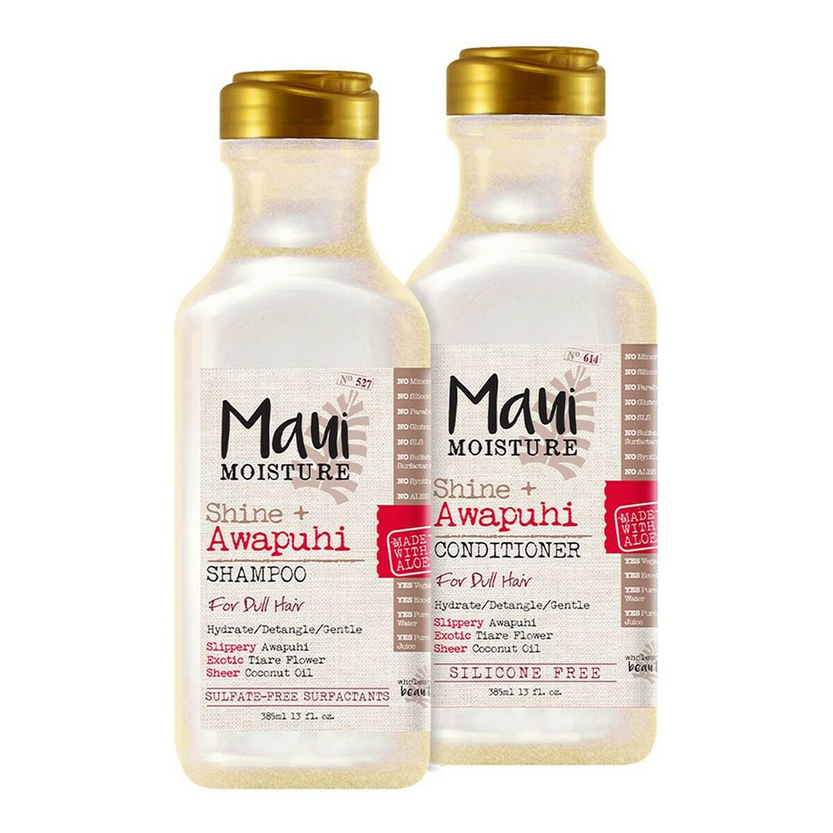 Revitaliserende Shampoo Maui Awapuhi 385 ml til kvinder shampooflaske