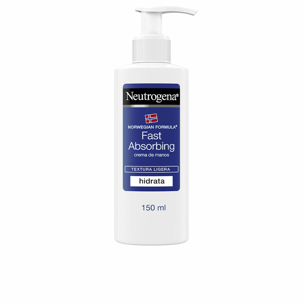 Håndcreme Neutrogena Crema De Manos 140 ml 150 ml Rapid Absorption Let tekstur hudplejeemballage