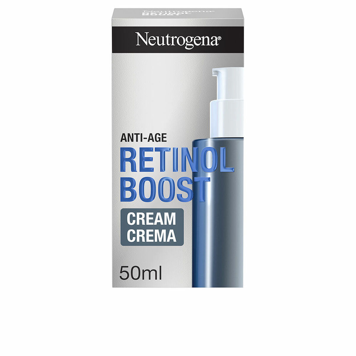 Ansigtscreme Neutrogena Retinol Boost 50 ml hudplejeemballage