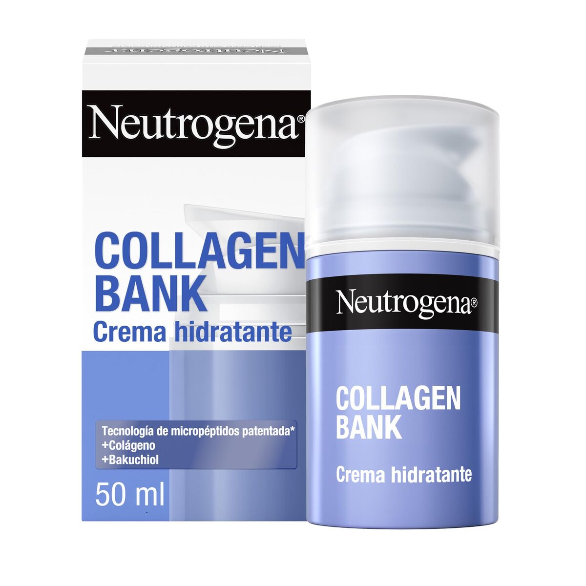 Moisturizing Foot Cream Neutrogena COLLAGEN BANK 50 ml hudplejeemballage