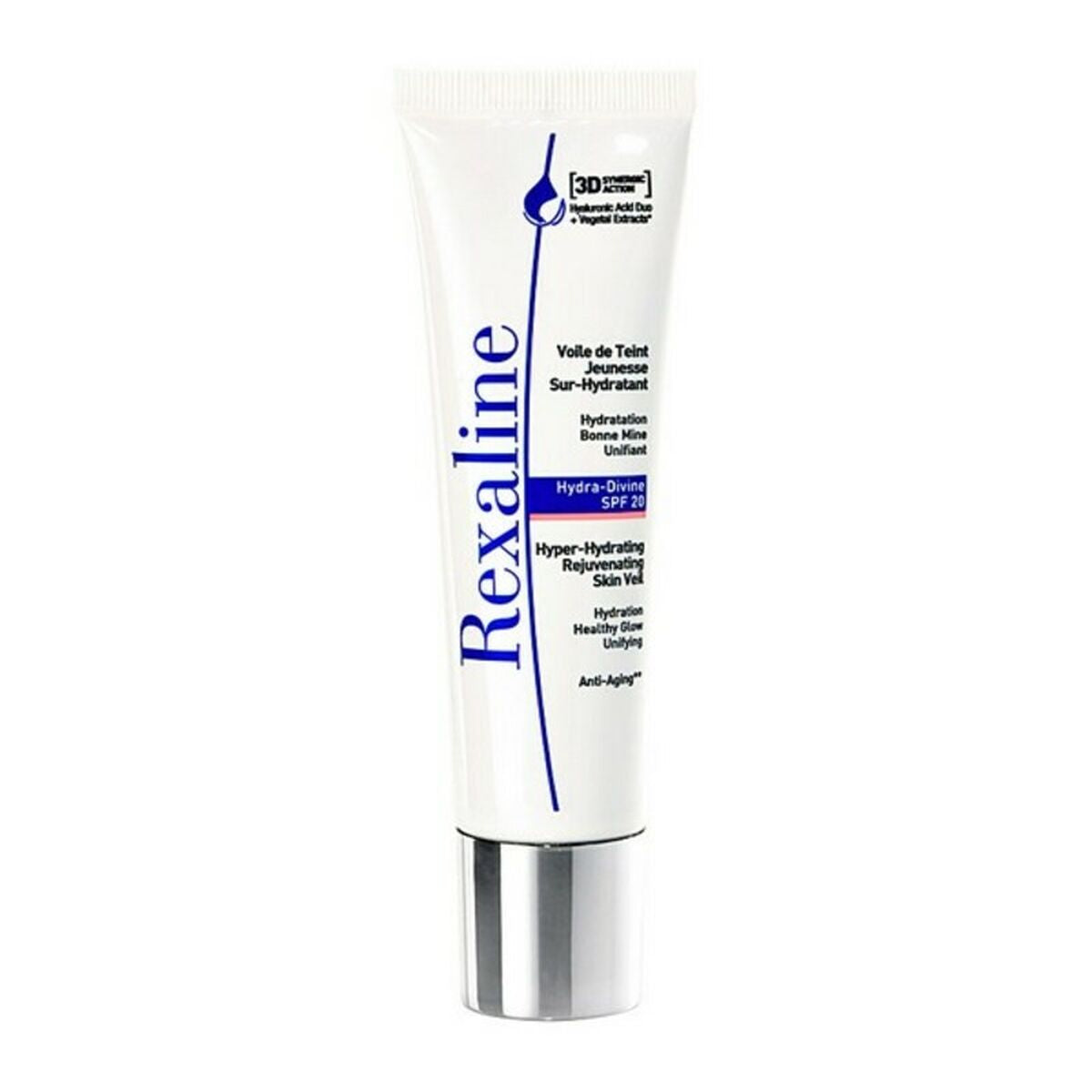 Ansigtscreme Rexaline D Divine Spf 20 30 ml til kvinder hudpleje emballage