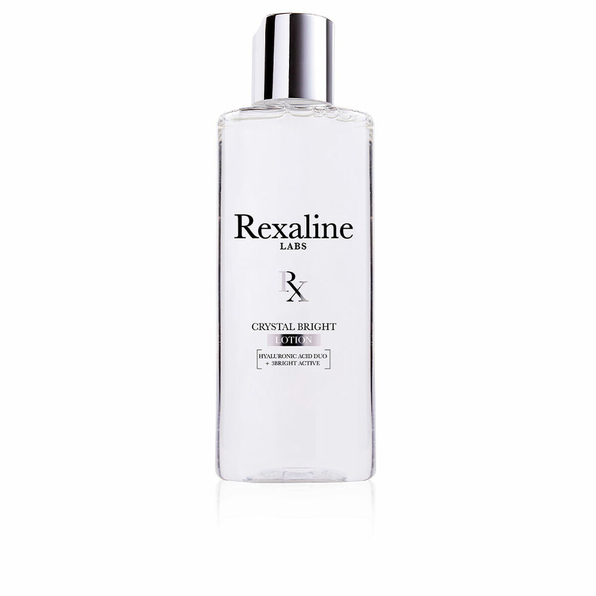 Facial Exfoliator Rexaline Crystal Bright 150 ml Hyaluronsyre til kvinder produktemballage