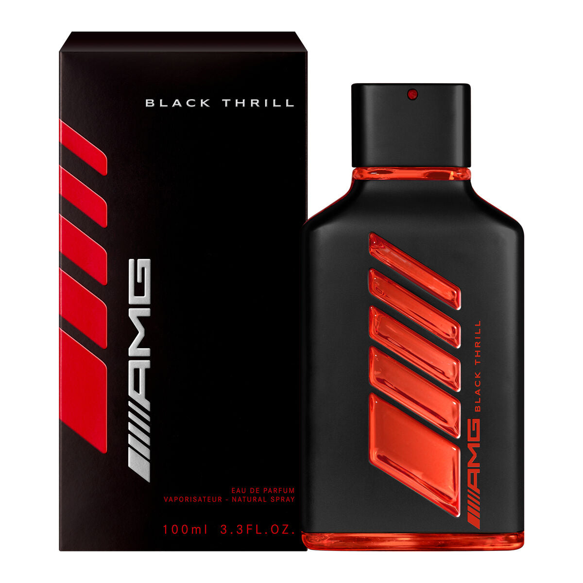 Herreparfume Mercedes Benz Amg Black Thrill EDP 100 ml til mænd flaske