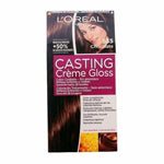 Farve uden ammoniak L'Oreal Make Up Støbning Creme Gloss Nº 535-Chokolade 180 ml hudplejeemballage