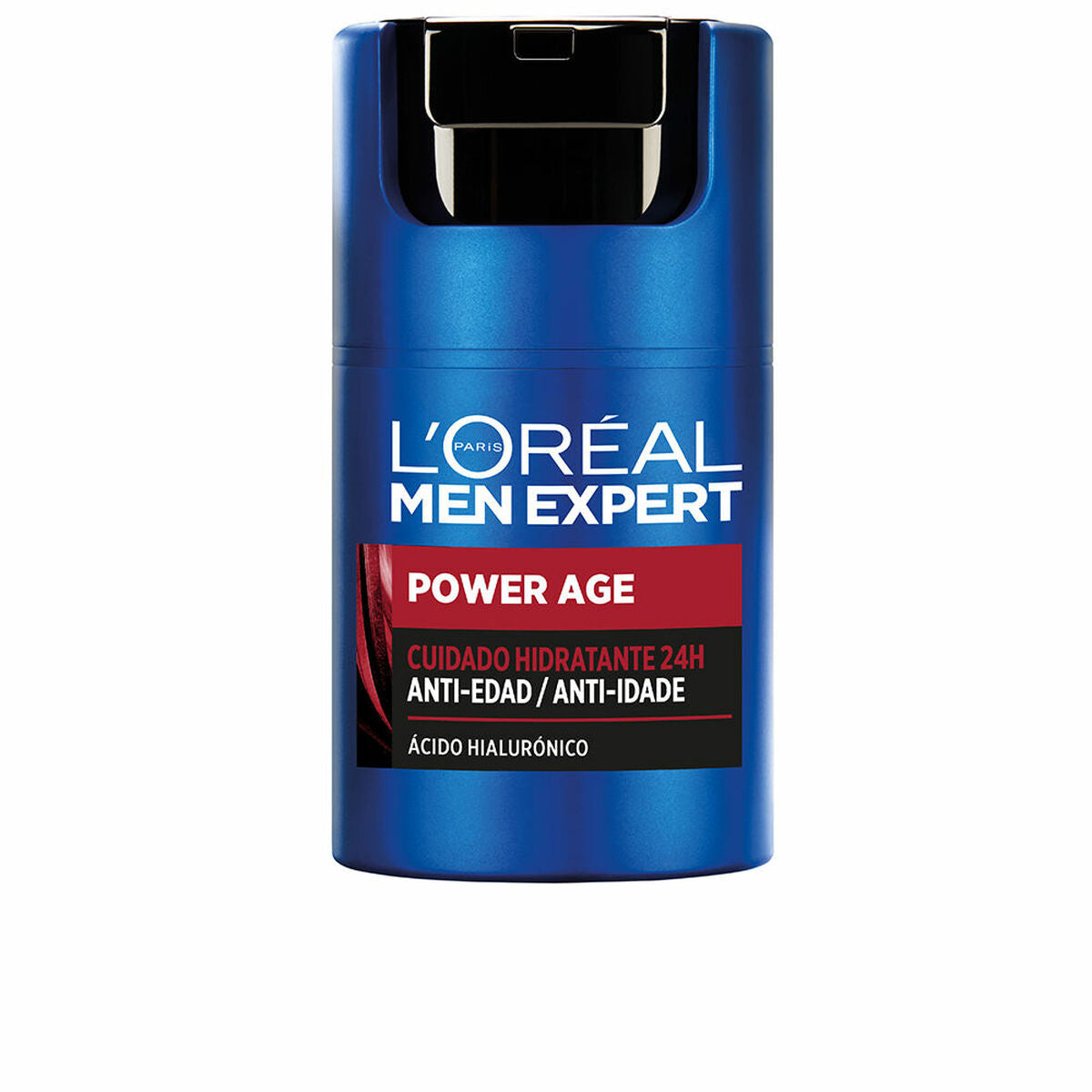 Anti-Ageing Hydrating Cream L'Oreal Make Up Men Expert Power Age 50 ml til mænd hudplejeemballage