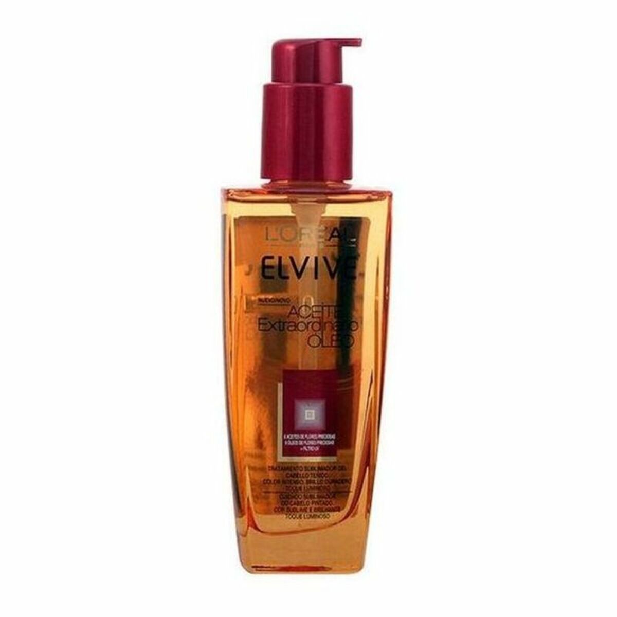 Moisturizing Oil L'Oreal Make Up Elvive 100 ml produktemballage