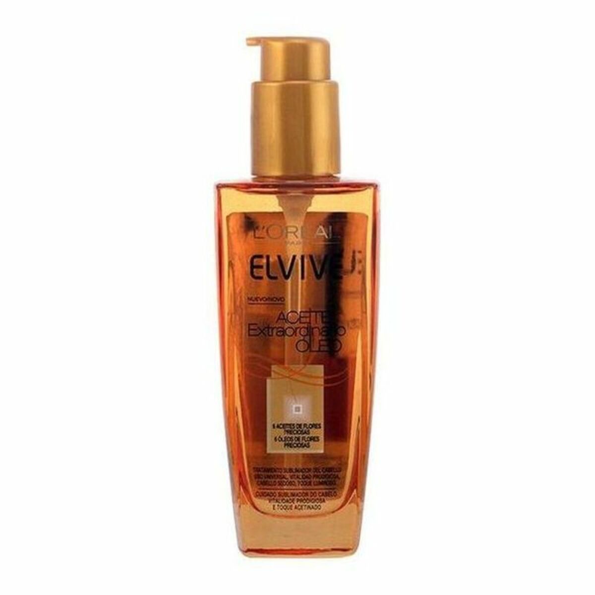 Moisturizing Oil L'Oreal Make Up Elvive 100 ml produktemballage