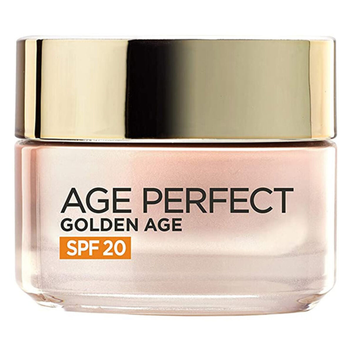 Anti-rynkecreme L'Oreal Make Up Age Perfect Golden Age Spf 20 50 ml til kvinder hudpleje emballage