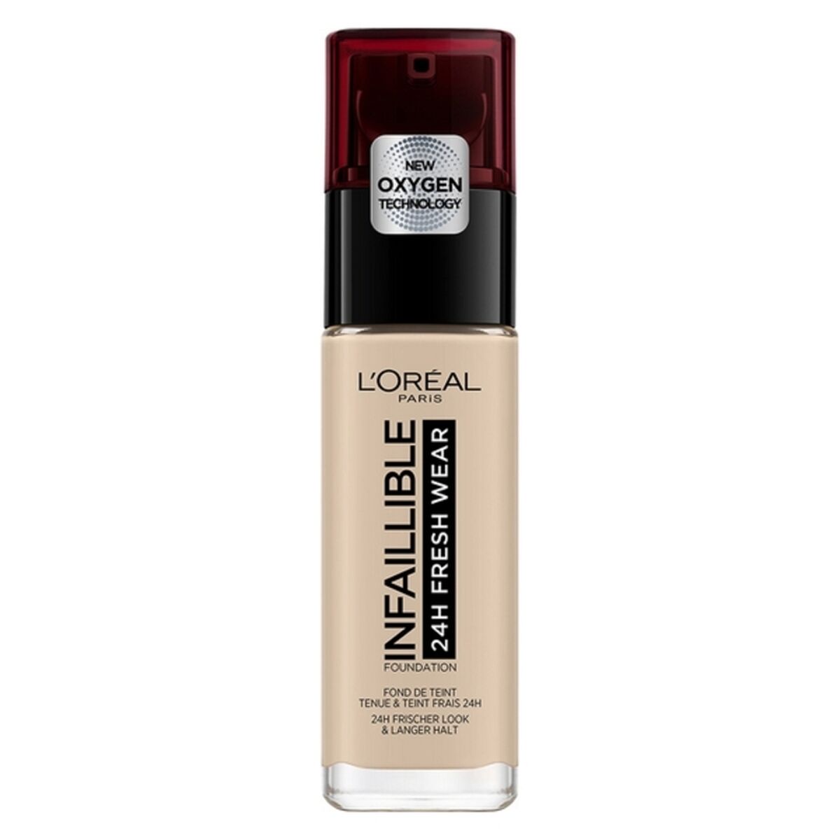 Flydende Make Up Base Infaillible 24H L'Oreal Make Up (30 ml) (30 m) (30 ml) produktemballage