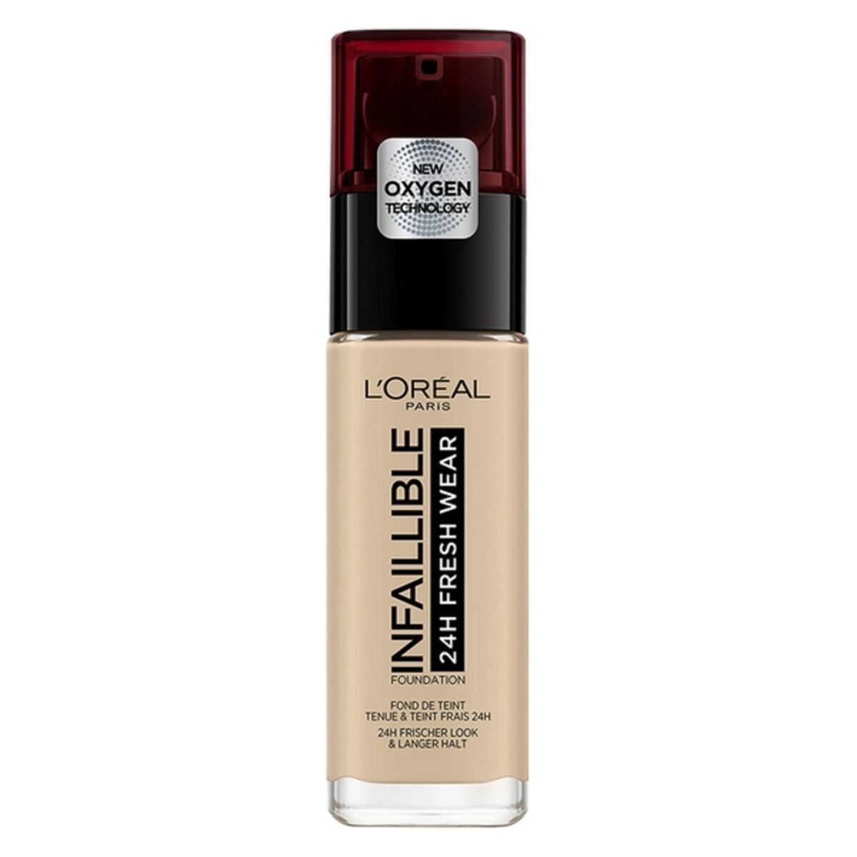 Flydende Make Up Base Infaillible 24H L'Oreal Make Up (30 ml) (30 m) (30 ml) produktemballage
