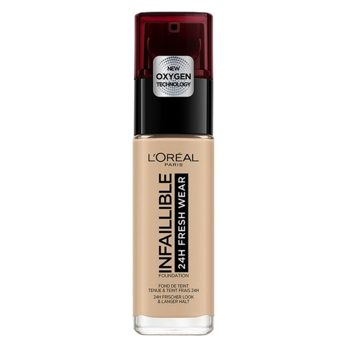 Flydende Make Up Base Infaillible 24H L'Oreal Make Up (30 ml) (30 m) (30 ml) produktemballage