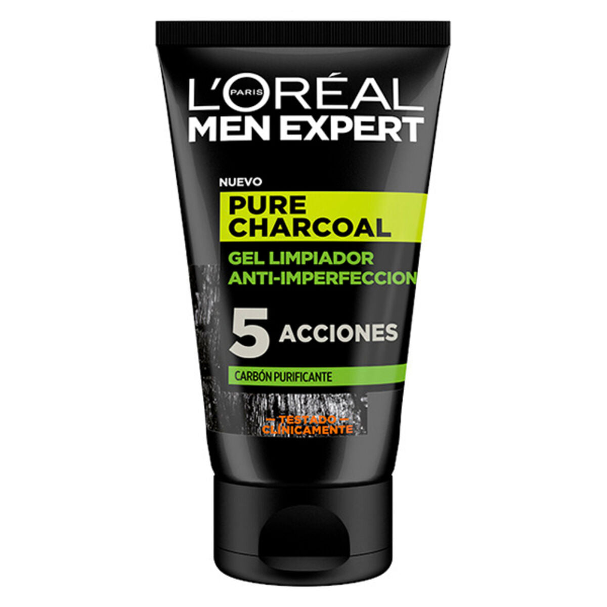 Ansigtsrensegel L'Oreal Make Up 107 100 ml til mænd hudplejeemballage