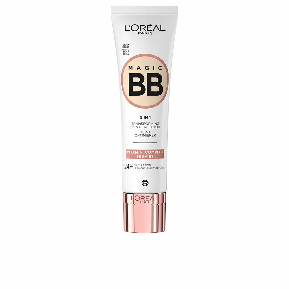 Fugtgivende creme med farve L'Oreal Make Up Magic Bb Light Tone Spf 10 30 ml hudplejeemballage