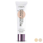 Fugtgivende creme med farve BB Cream C'Est Magic L'Oreal Makeup (30 ml) 30 ml hudplejeemballage