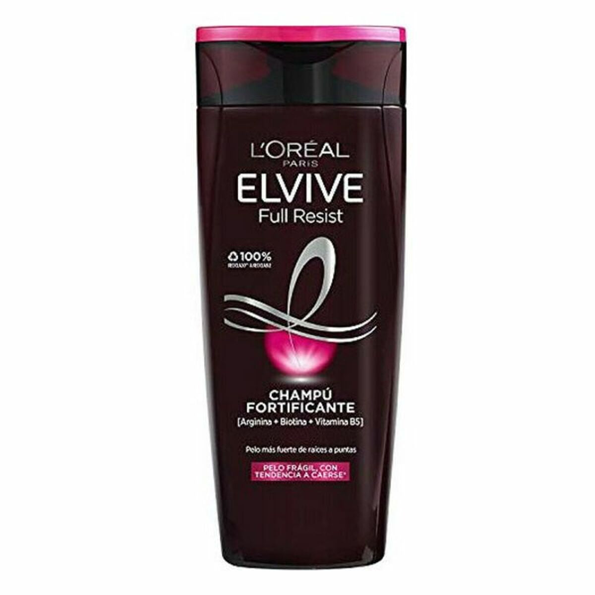 Styrkende shampoo L'Oréal Paris 370 ml til kvinder shampooflaske