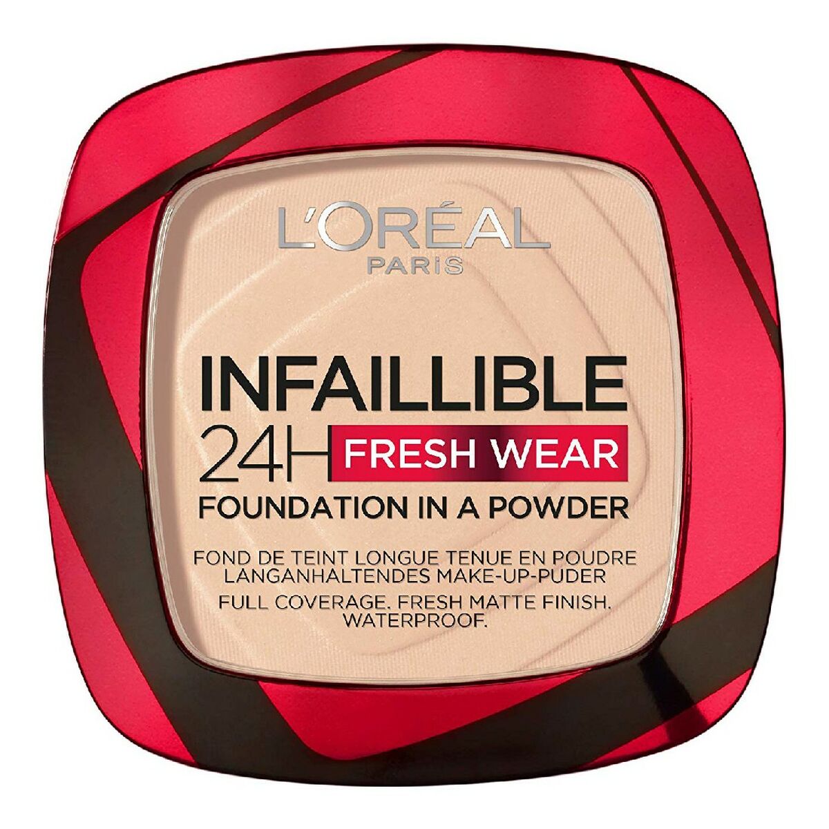 Powder Make-up Base Ufejlbarlig 24h Fresh Wear L'Oreal Make Up AA186600 (9 g) makeup emballage