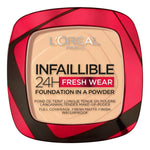 Powder Make-up Base Ufejlbarlig 24h Fresh Wear L'Oreal Make Up AA186801 (9 g) makeup emballage
