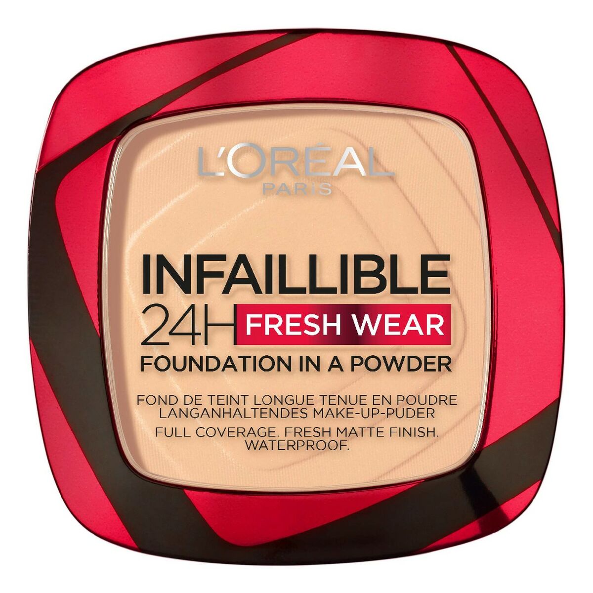 Powder Make-up Base Ufejlbarlig 24h Fresh Wear L'Oreal Make Up AA186801 (9 g) makeup emballage