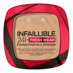 Kompakt Make Up L'Oreal Make Up Ufejlbarlig Fresh Wear 24 timer 140 (9 g) produktemballage