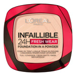 Powder Make-up Base Ufejlbarlig 24h Fresh Wear L'Oreal Make Up AA187501 (9 g) makeup emballage