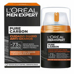 Cleansing Cream L'Oreal Make Up AA294900 50 ml Moisturizing Mattifying finish Anti-acne for Men hudplejeemballage