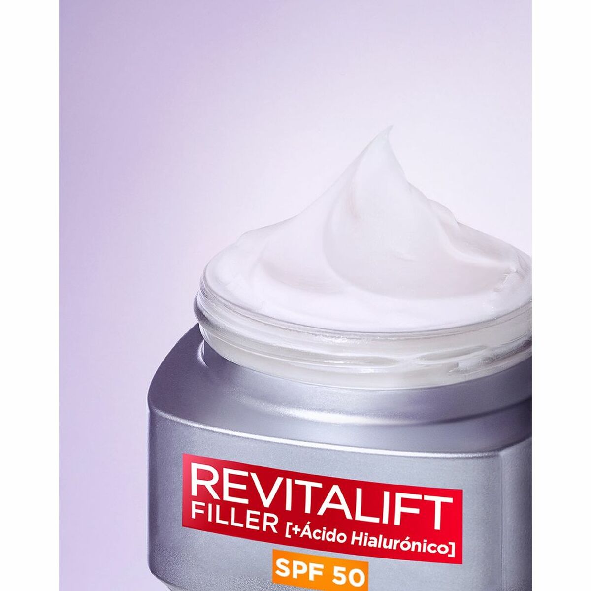Ansigtscreme L'Oreal Make Up Revitalift Filler Spf 50 ml til kvinder hudplejeemballage
