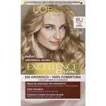 Permanent Dye L'Oréal Paris Excellence Nº 8u-Light Blonde (5 enheder) produktemballage
