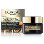 Ansigtscreme L'Oreal Make Up Age Perfect Cell Renewal Spf 30 50 ml til kvinder hudpleje emballage