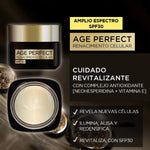 Ansigtscreme L'Oreal Make Up Age Perfect Cell Renewal Spf 30 50 ml til kvinder hudpleje emballage
