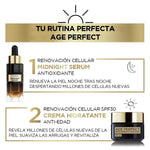 Ansigtscreme L'Oreal Make Up Age Perfect Cell Renewal Spf 30 50 ml til kvinder hudpleje emballage