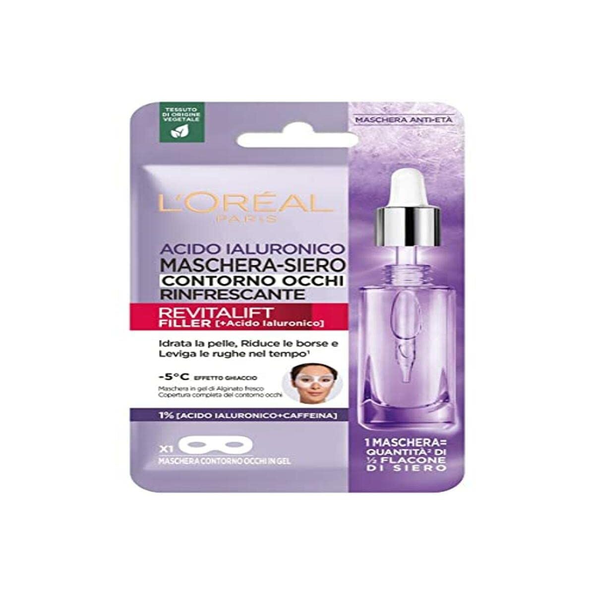 Ansigtscreme L'Oreal Make Up Revitalift Filler 11 g til kvinder hudpleje emballage
