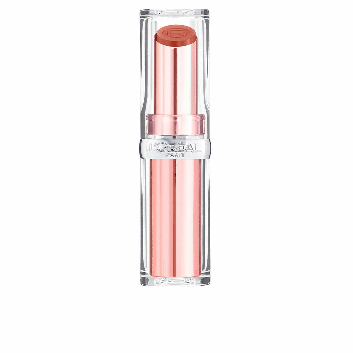 Læbestift L'Oreal Make Up Glow Paradise Nº 107 Nº 107-Brown Enchante 3,8 g 3,8 g makeup-emballage