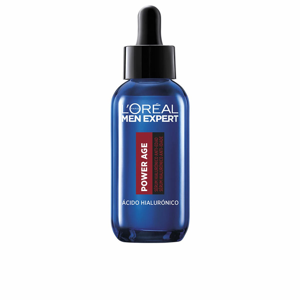 Anti-Ageing Serum L'Oreal Make Up Men Expert Power Age 30 ml Hyaluronsyre til kvinder serumflaske