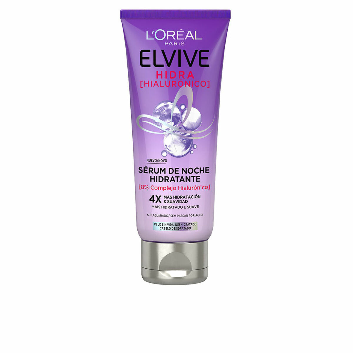 Hårserum L'Oreal Make Up Elvive Hidra Hialurónico 200 ml til kvinder serumflaske