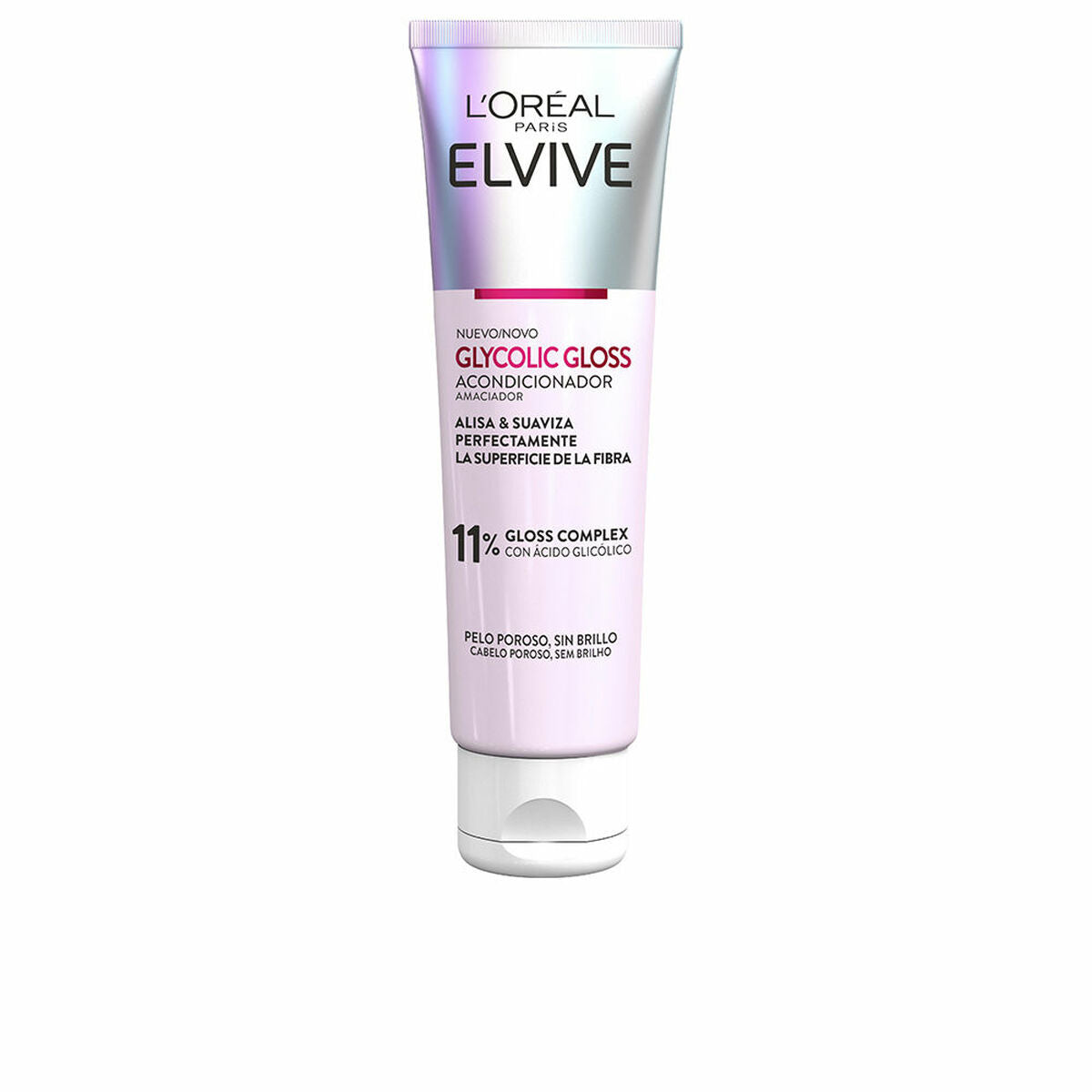 Balsam L'Oreal Make Up Elvive Glycolic Gloss 150 ml til kvinder balsamflaske