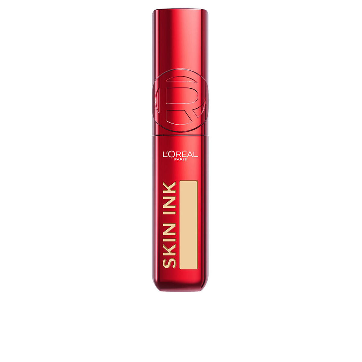 Flydende Make Up Base L'Oreal Make Up UFEJLIG SKIN BÆK Nº 100 Let Varm 15 ml produktemballage