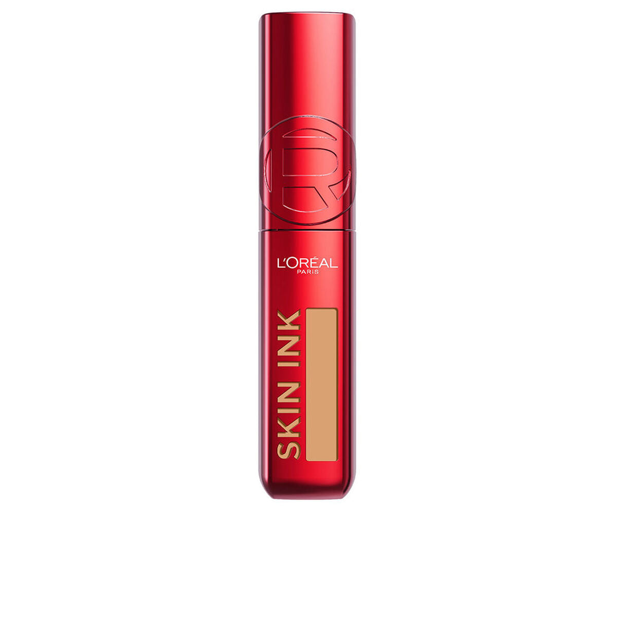 Flydende Make Up Base L'Oreal Make Up UFEILLIG SKIN BÆK Nº 318 Medium Cool 15 ml produktemballage