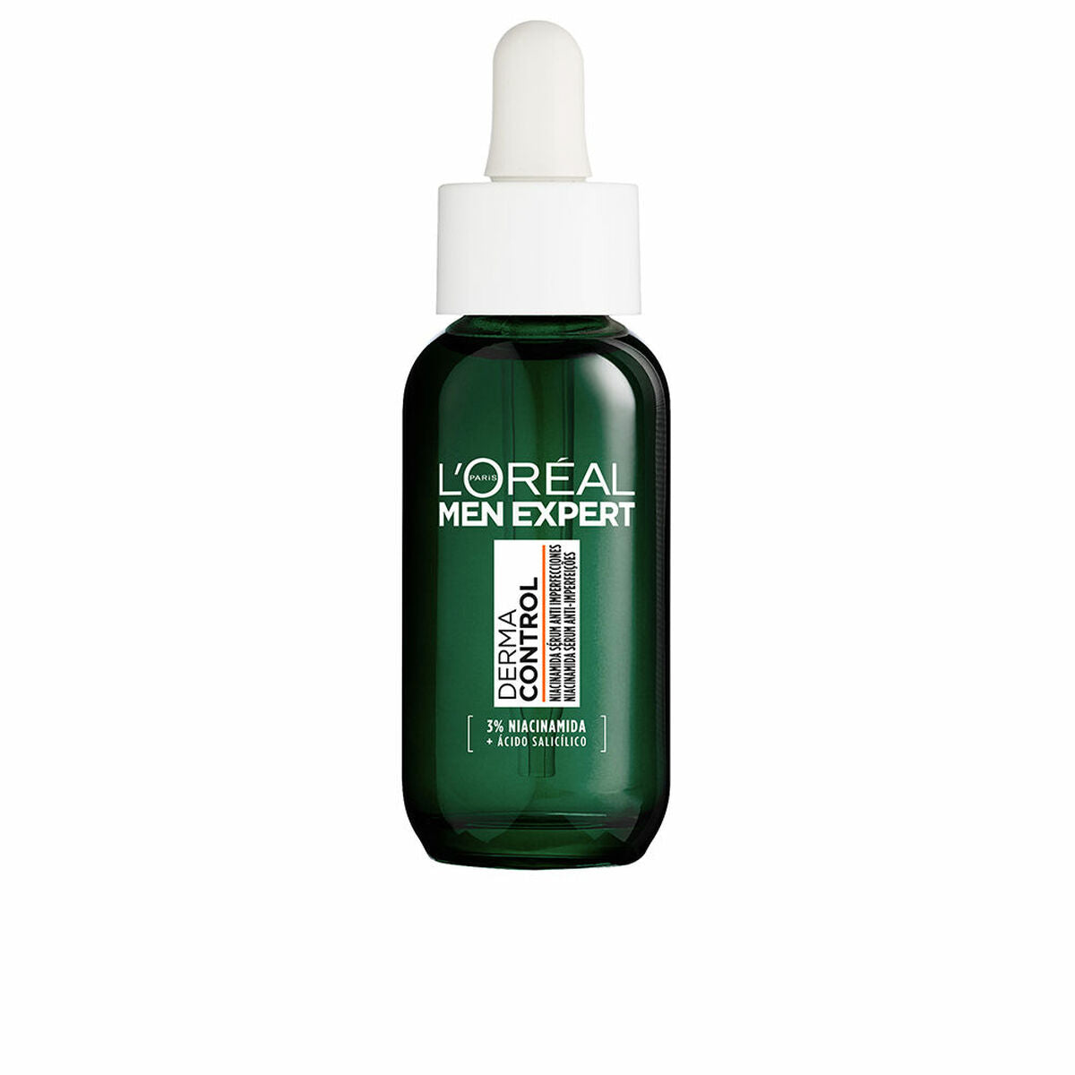 Anti-rynke serum L'Oreal Make Up MEN EXPERT DERMA CONTROL 30 ml til mænd serumflaske