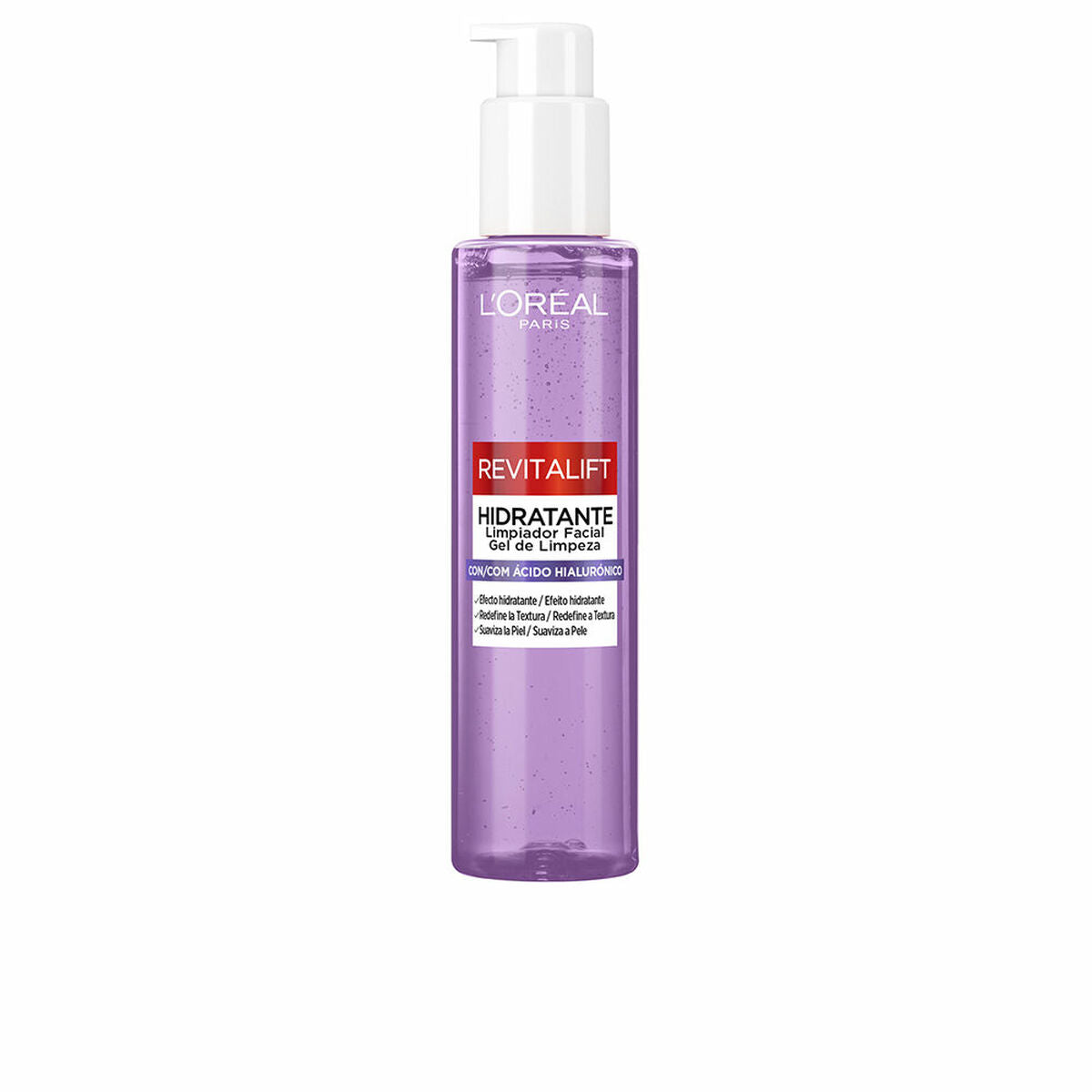 Ansigtsrensende gel L'Oreal Make Up REVITALIFT 150 ml hudplejeemballage